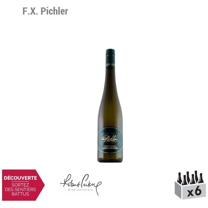 Riesling Oberhauser Smaragd Blanc 2015 - Lot de 6x75cl - F.X. Pichler - Appellation DAC Wachau - Vin Blanc - Origine Autriche -