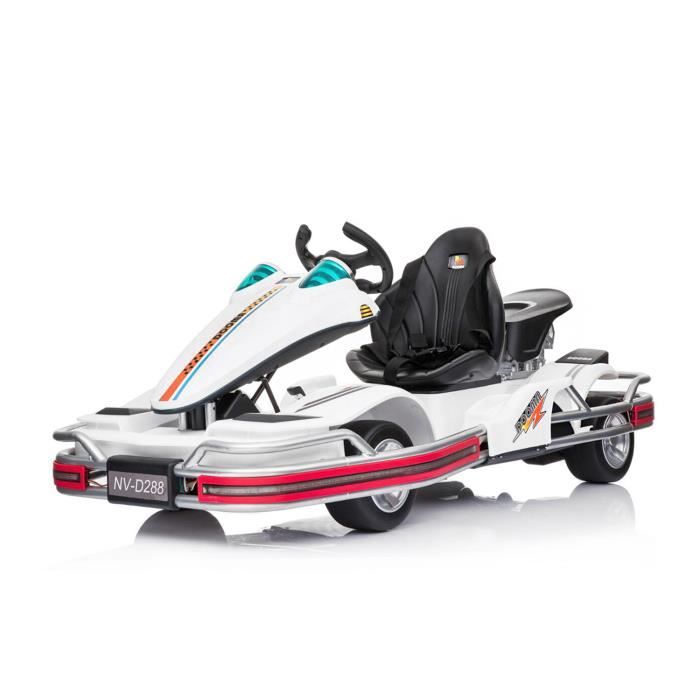 karting électrique blanc pour enfant GO! CART 2018 2x35W 12V 1191219