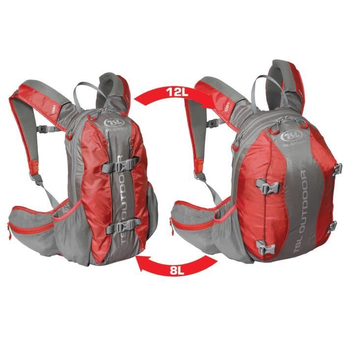 TSLOUTDOOR Sac à Dos Nordicfly 8/12 L