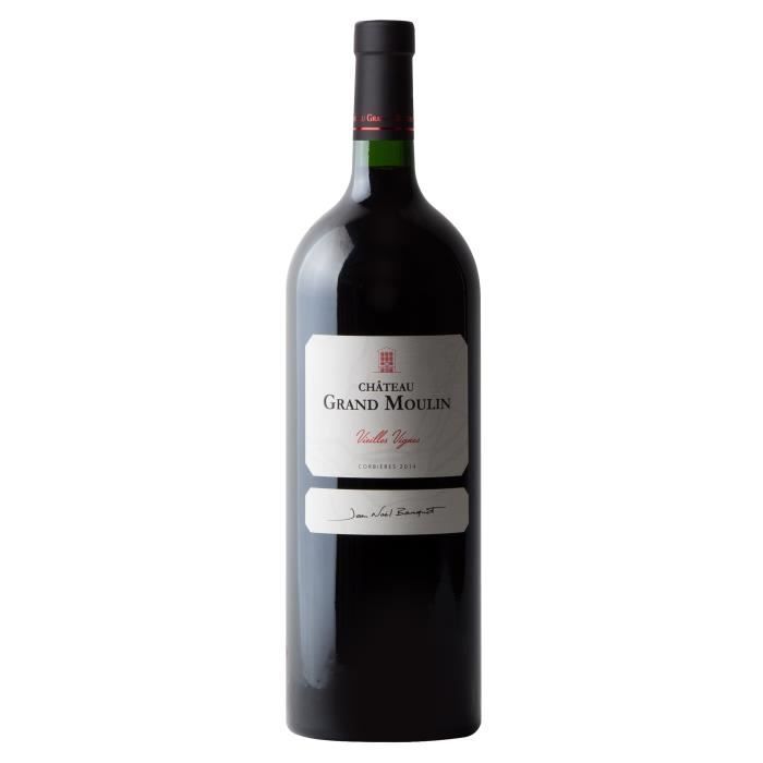 Vin Rouge Magnum VIELLES VIGNES Rouge 1.5L 2014 - Chateau Grand Moulin