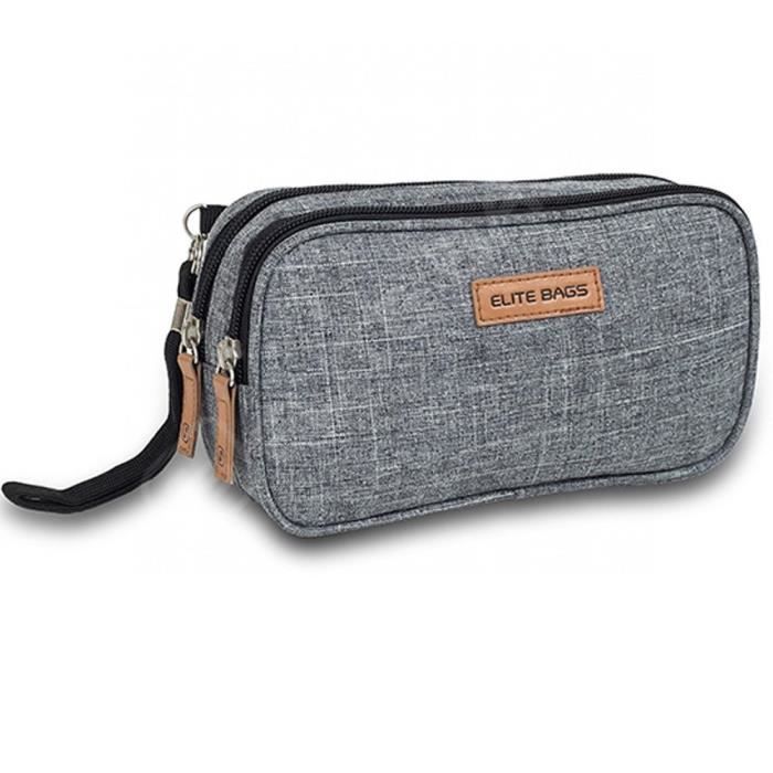 Sac isotherme pour kit du diabétique - Modèle Diabetic's Elite Bags - Design imprimé bicolore - Portez tout ce dont vous avez bes