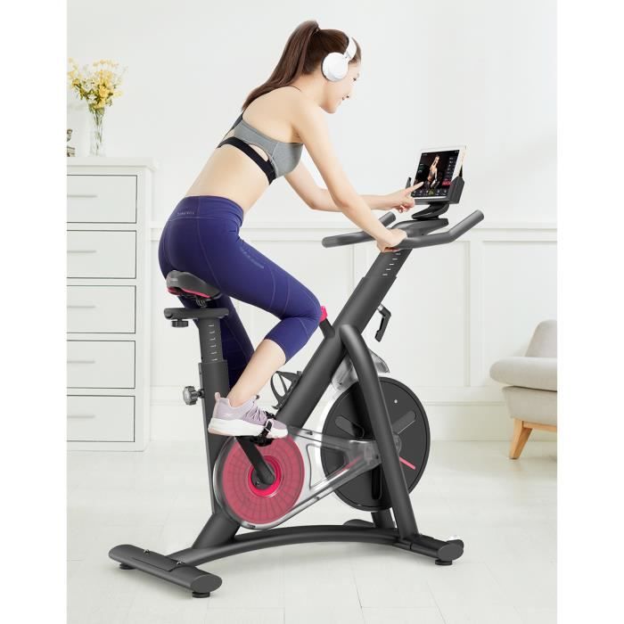 Vélo D'appartement Perte De Poids Pédale Vélo Fitness d'aérobic Cardio Vélo Dynamique Vélo Fitness Équipement, Silencieux - NOIR