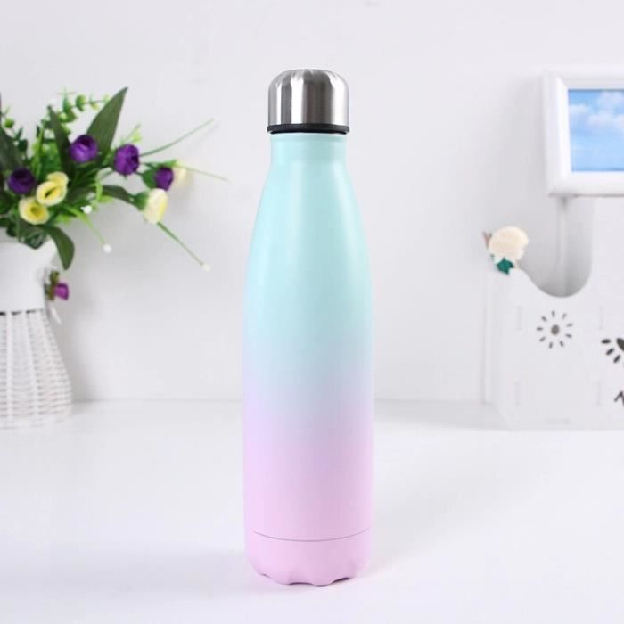 Bouteille isotherme,Bouteille isotherme en acier inoxydable, gourde isotherme pour les boissons froides, gourde - Type 34-0,5L