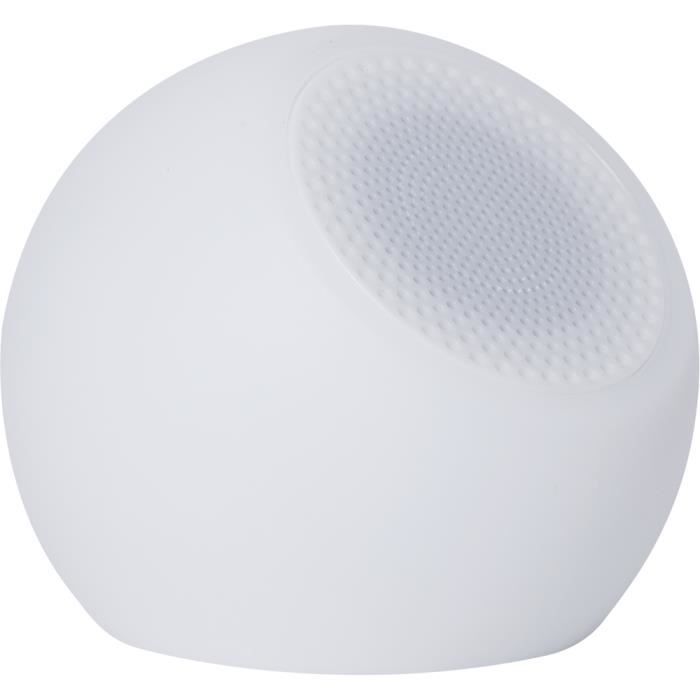 Enceinte lumineuse Bluetooth WAVE 15 Colorblock blanche