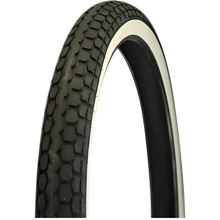 PNEU CYCLO 19' 2 X 19 CONTINENTAL KKS 10 TT FLANC BLANC 24B