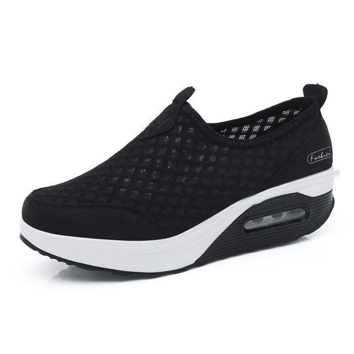 Femme Fitness Shake Chaussures Sport Semelle Épaisse Minceur Chaussures