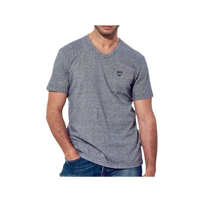 Tee shirt chiné avec poche - Kaporal - Homme