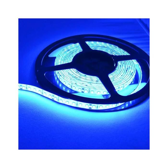 Ruban LED étanche 120LED/m 5m 25W/m Bleu (Bleu - 5m)