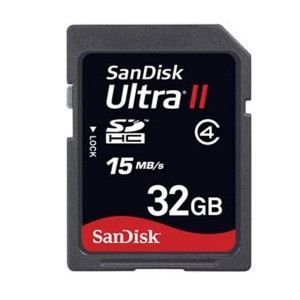 Carte mémoire SDHC Ultra 32 Go