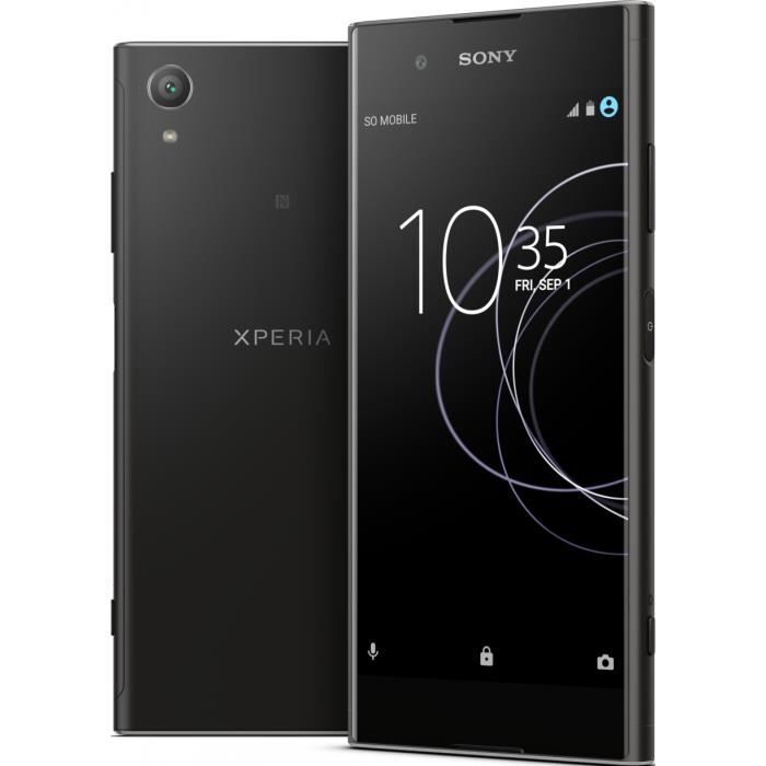 Sony Xperia XA1 Plus, 14 cm (5.5-), 4 Go, 32 Go, 23 MP, Android 7.0, Noir