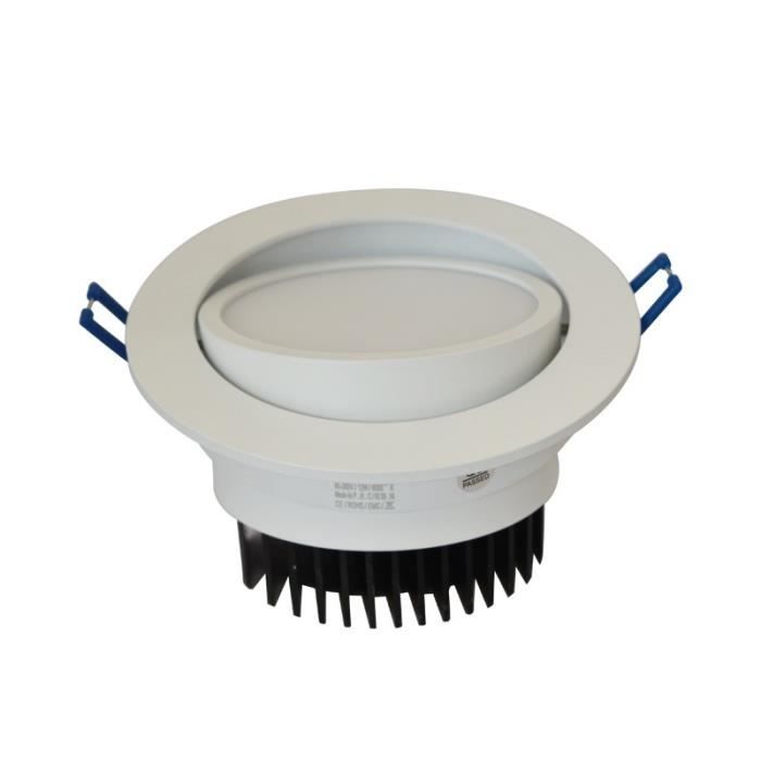 LED Encastrable 12W (100W) - Couleur - Blanc froid