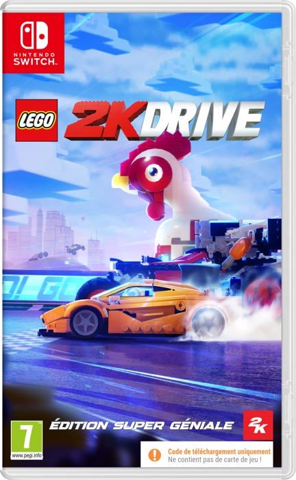 Jeu nintendo switch a telecharger 2k Lego® Drive Edition Super Géniale Code in the box Nintendo Switch