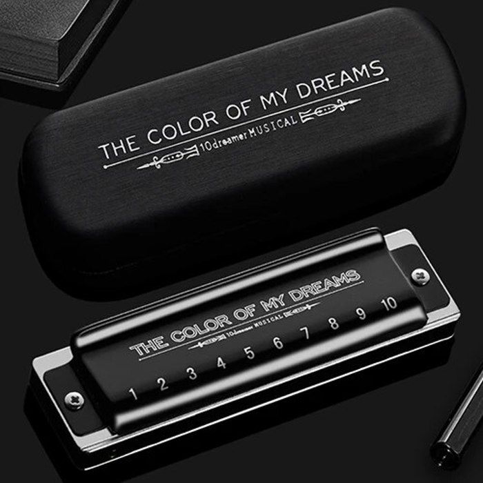 Harmonica Chromatique 24 Trous En Do - Pour Blues, Jazz Et Folk, Débutants Et Pros