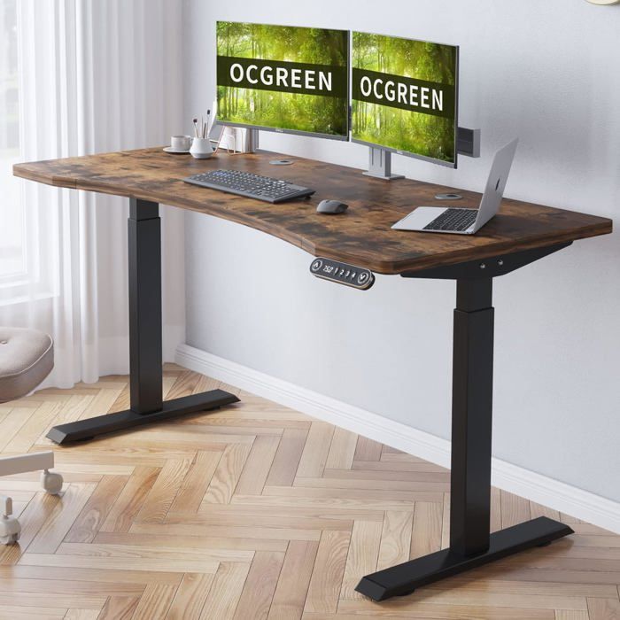 Bureau réglable sans plateau
