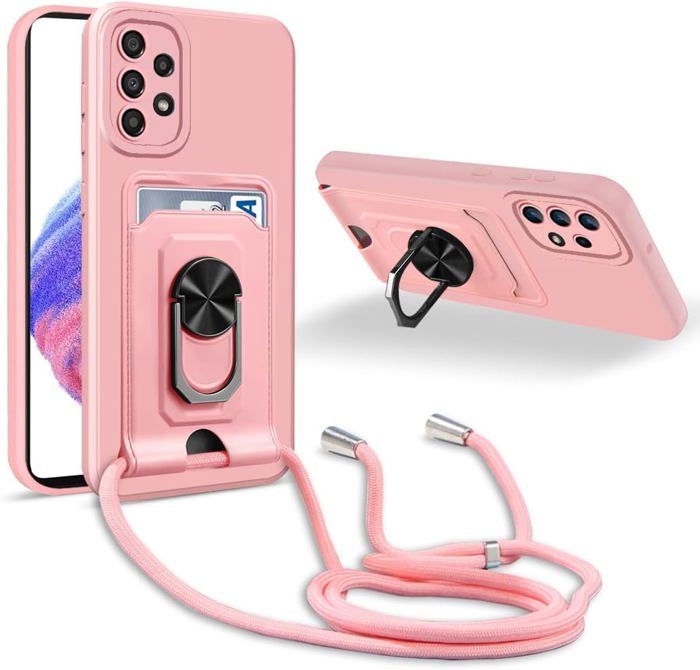 TVVTPU Coque Pour Honor 200 Pro Avec Cordon Et 360 Degrés Anneau