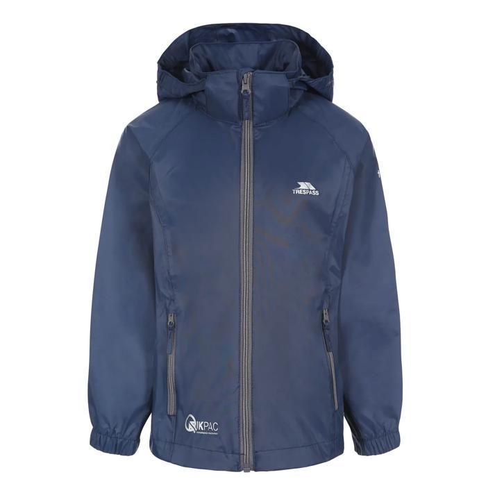 Veste imperméable fille Trespass Qikpac X