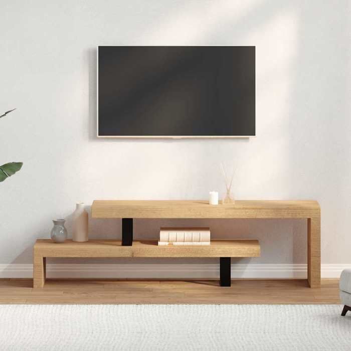 Support pour TéléviseurMeuble de Salon Meuble TV Bois de manguier massif SQZR698425 - BELLE MAISON DECO