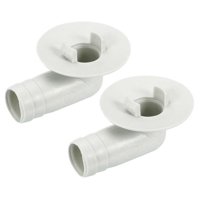 Raccord Coudé Vidange Climatiseur - 23mm Et 30mm Pour évacuation Eau Condensation