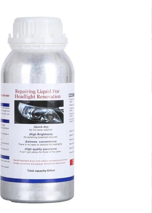 Kit De Nettoyage Et De Réparation De Lentilles De Phare