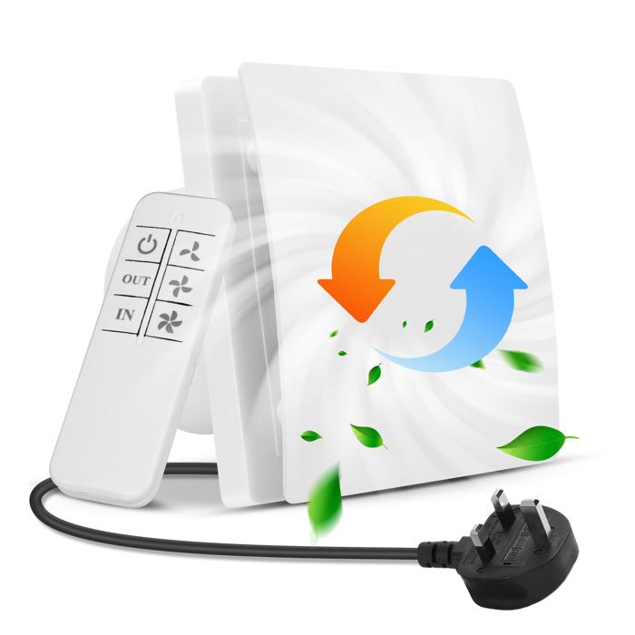 Ventilateur de salle de bain 100mmventilateur dextraction au plafond et montage muralpour cuisinefenêtre loft et - Ttlife