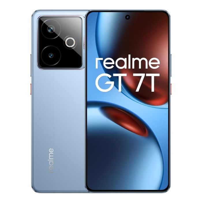 Smartphone - REALME - GT 7T - Bleu - 12Go RAM - 256Go Mémoire Interne