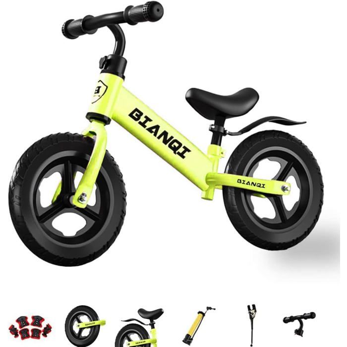 Tricycle Tandem Double Siège Avec Panier – Poussette Anti-Renversement Pour Enfants De 2 à 8 Ans