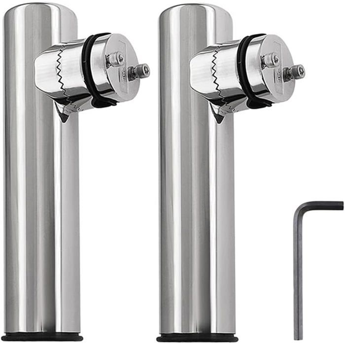 Étui Hanche Coulissant Pour Canne à Pêche - Support Mains Libres Avec Poches - Accessoire Pêche Surf, Mouche, Bord De L'eau
