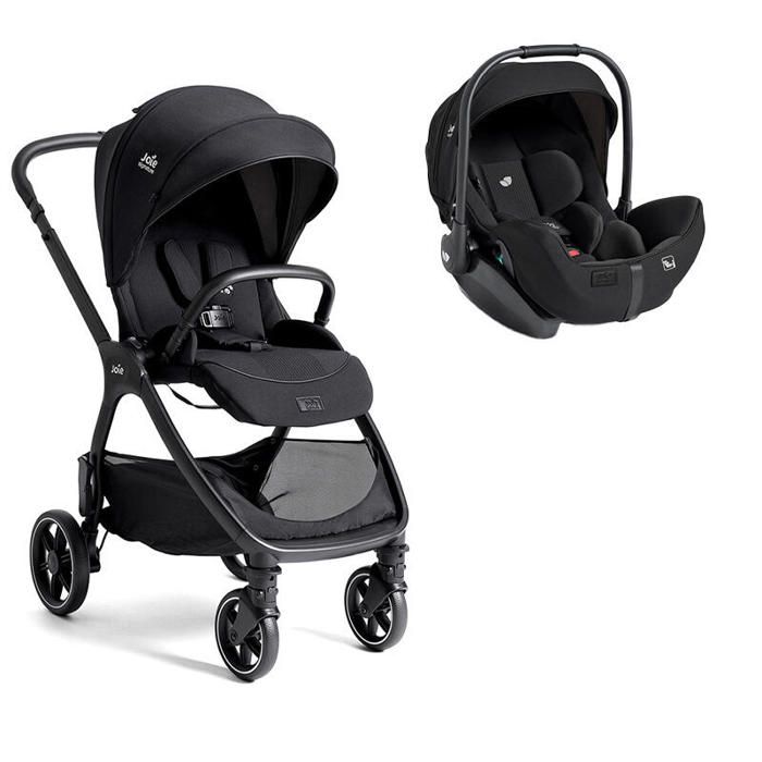 JOIE - Poussette Duo Valora + Siège auto i-Level Pro Eclipse
