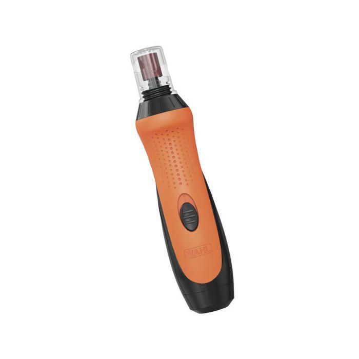 Lime à Ongles Électrique Silencieuse pour Chien et Animaux 2 Vitesses Orange