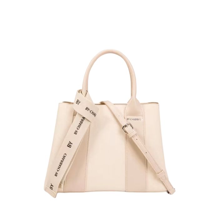 Sac a main Chabrand Ref 67527 SY820 Ecru 35*25*13 cm