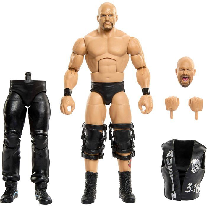 WWE Figurine Articulée Stone Cold Steve Austin SummerSlam - vue 2
