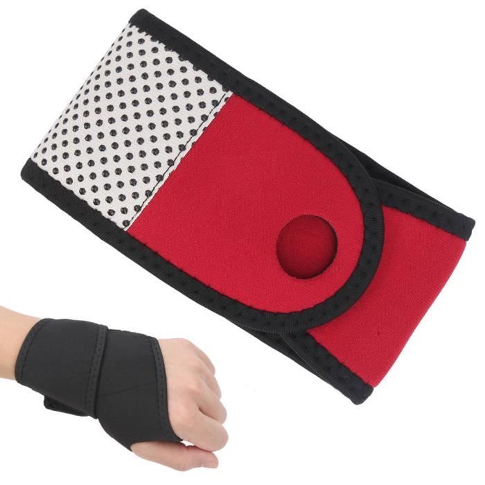Support Magnétique Pour Poignet - Bracelet Avec Plaque Magnétique 45x27 Mm, Fermeture Velcro