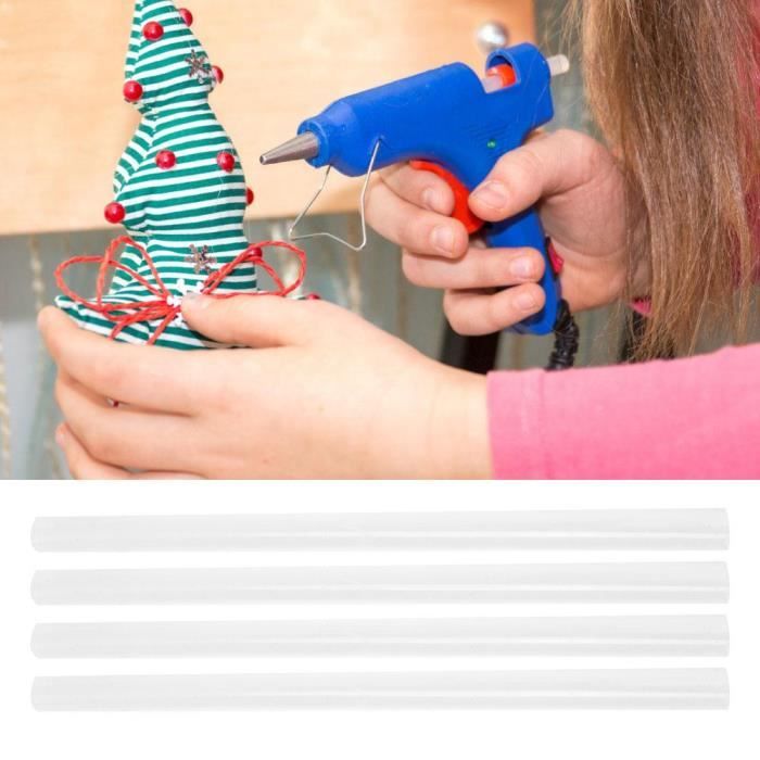 10pcs Bâtonnets de Colle Chaud Recharge Viscosité Forte pr Pistolet à Colle