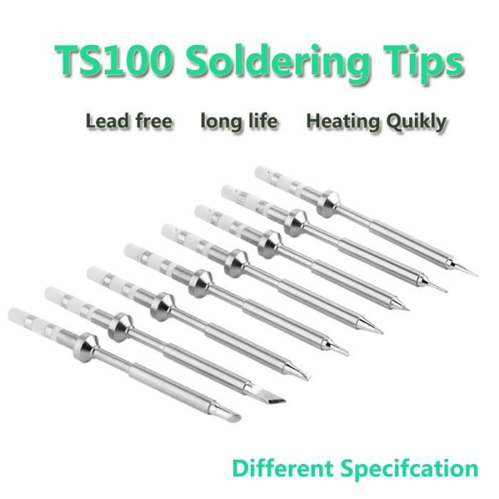 Panne Pour Fer à Souder TS100 - Accessoire TS-I 103 Diamètre 8mm - Neuf Sous Emballage