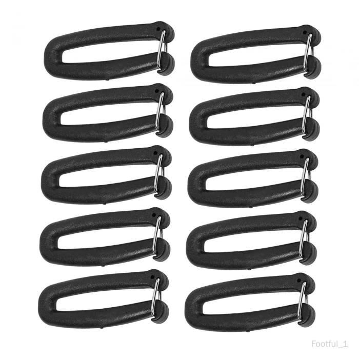 RUIDA Mousqueton suspendu à la ceinture Mousqueton Porte‑clés Suspendu