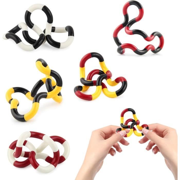 Jouet Tangle - Main Tangles Fidget Toy - Jouet de Décompression Torsadé ...