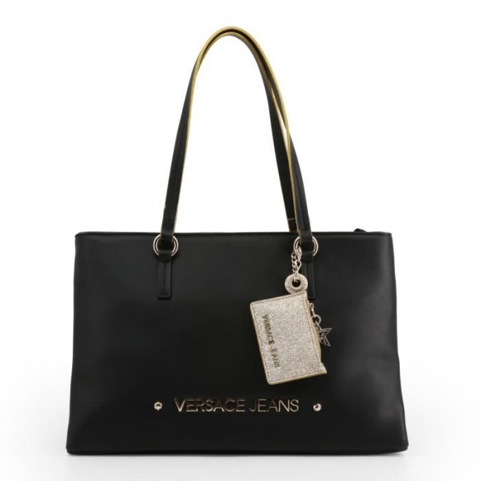sac noir versace