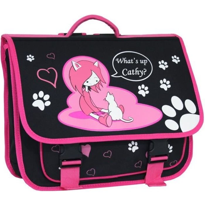 Cartable Scolaire Alistair 38cm Fille What s Up Cathy