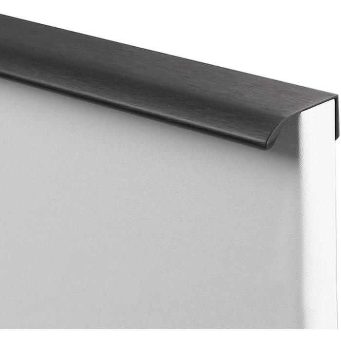 KAIISSA Lot De 2 Plaques De Poussée Pour Porte Coupe-feu En Acier