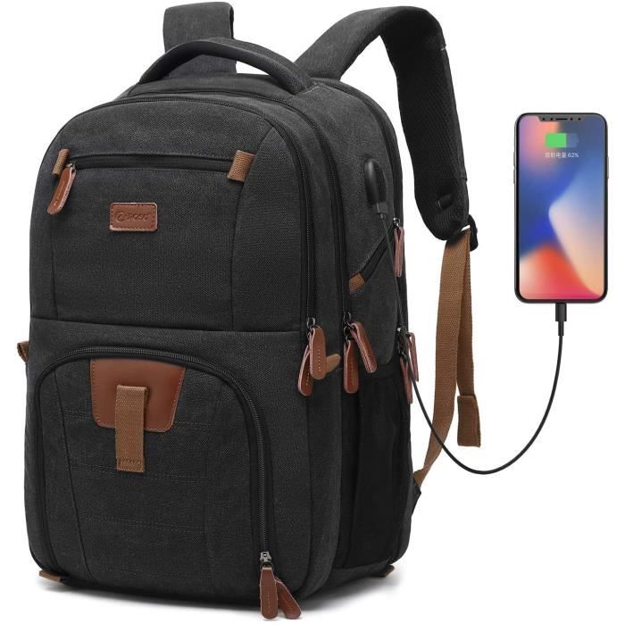 TD® Sac à Dos Ordinateur Portable 17.3 Pouces Homme Imperméable avec USB  Charging Port Sac a Dos PC Portable Grande Capacité 17 - Cdiscount  Bagagerie - Maroquinerie