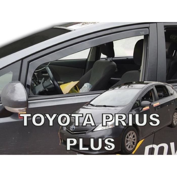 JJ AUTOMOTIVE | Deflecteurs d'Air déflecteurs de vent Compatible avec Toyota Prius Plus 5P depuis 2011 2pcs