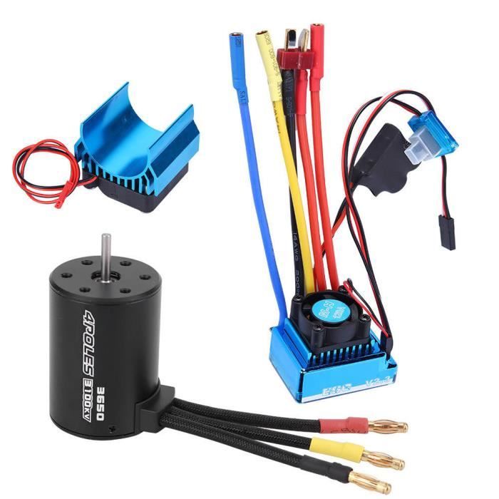 ARAMOX moteur RC Moteur sans balais Rocket MINI-Z 7500KV 2 pôles pour