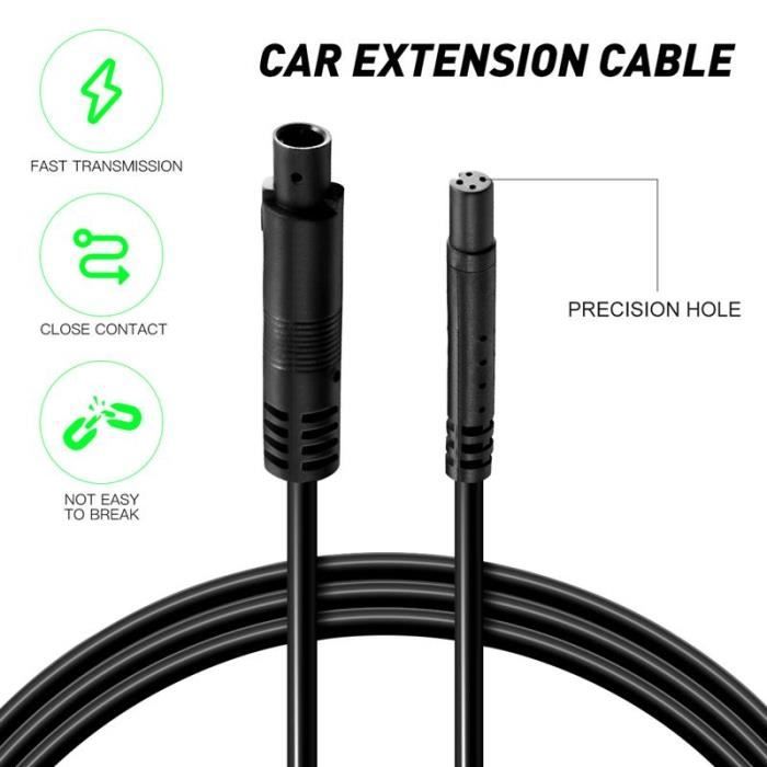 Câble Adaptateur 14 Broches Pour Caméra De Recul - Compatible Honda CR-V Et Autres