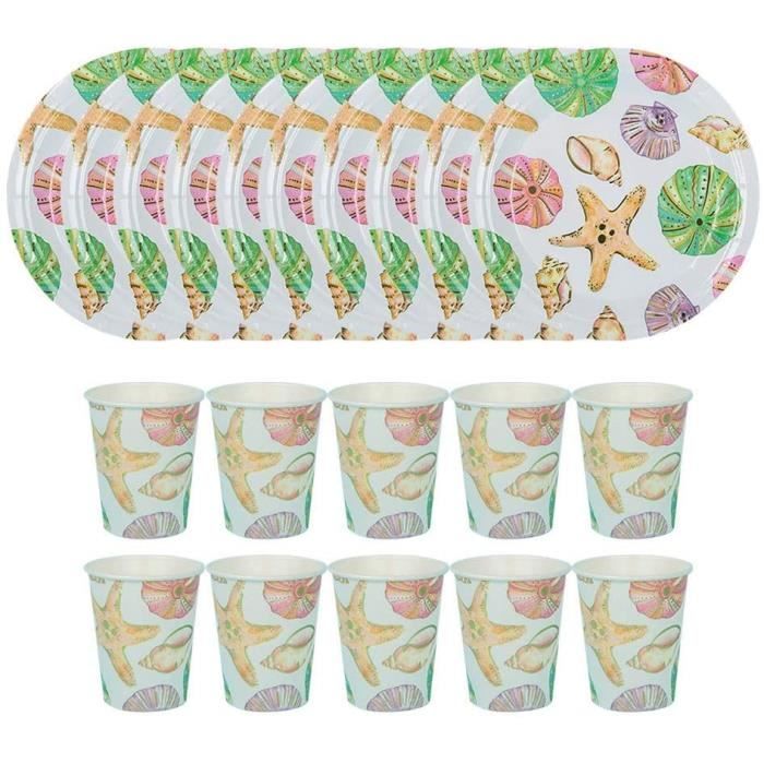 Amcrate Enday Lot de 50 assiettes jetables en carton colorées pour fête, dîner, vacances, pique-nique ou voyage 21,6 cm Amcrate Enday Lot de 50 assiettes jetables en carton colorées pour fête, dîner, vacances, pique-nique ou voyage 21,6 cm