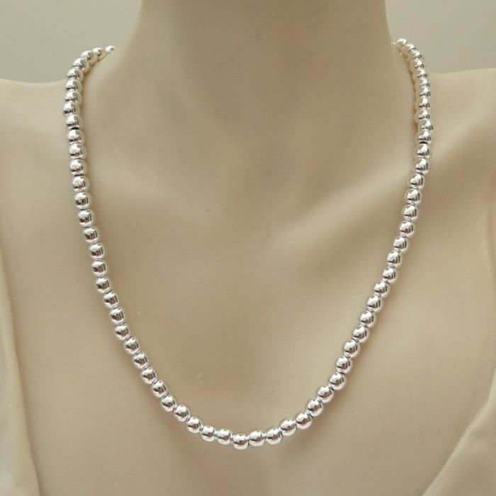 collier argent petites boules collier argent petites boules