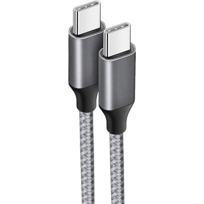 Câble USB-C vers USB-C Charge Rapide 3A pour Samsung Galaxy M52 5G
