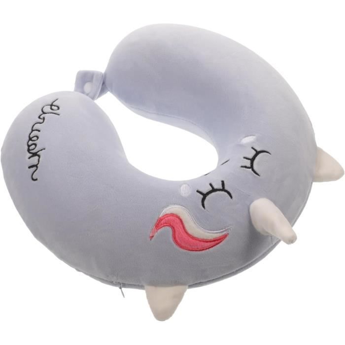 Paire De Cassolettes Oreiller De Voyage En Pour Avion, Voiture, Train, Bus,Oreiller Cervical En Forme De U Oreiller Couvre Volant Cuir