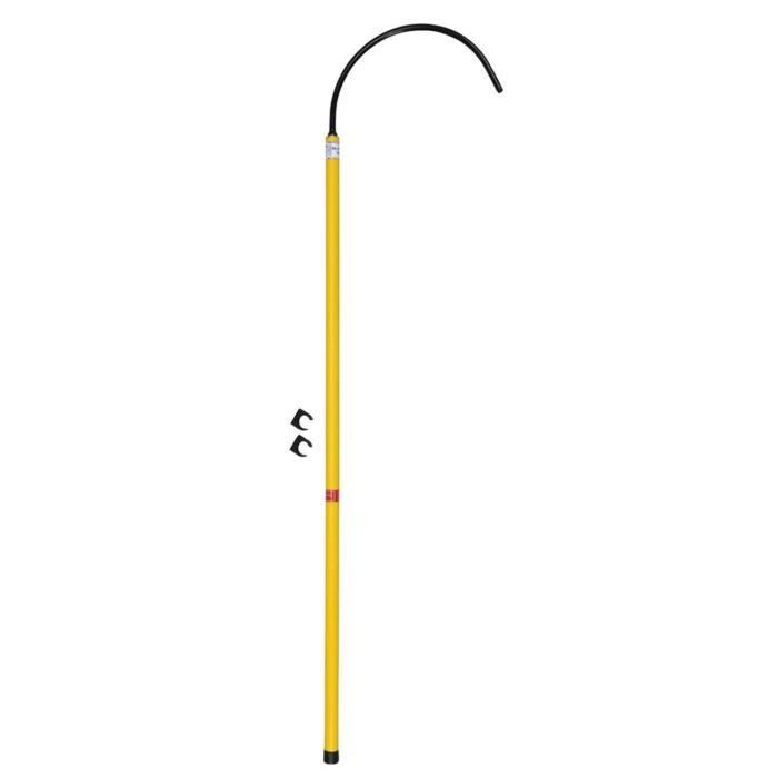 Perche sauvetage isolante 45000V L.147cm - OE 0720 - CLAS Equipements
