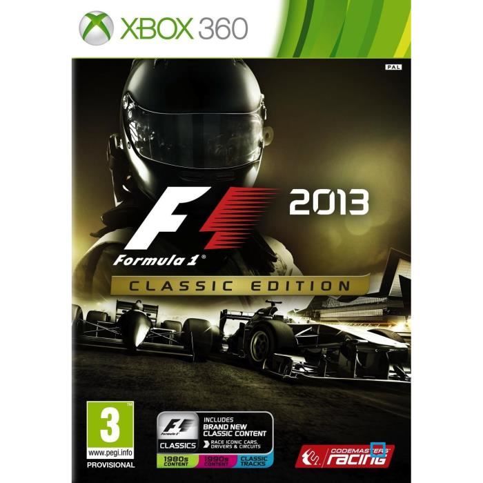 Codemasters F1 2013 - Édition Classics [Jeu Xbox 360]