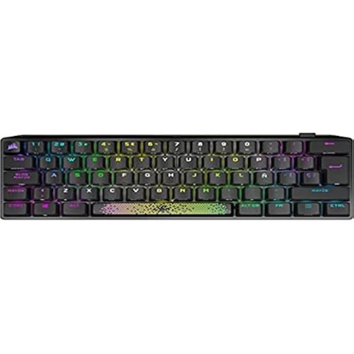 Clavier CORSAIR K70 RGB Pro Mini Wireless MX Espagnol Touches Doubleshot PBT